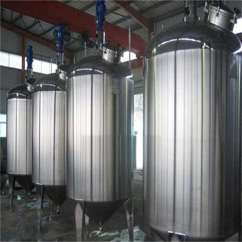 Food Grade Sanitary Chemical Electric Heating Jacketed Movable Mixing Vat Price