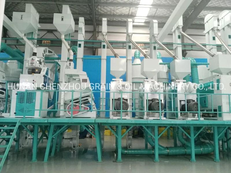 Full Automatic Rice Mill Machine by PLC System Supply