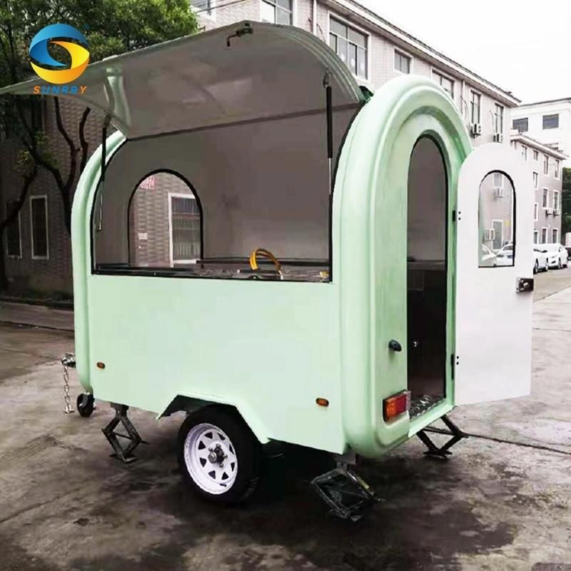 Guangzhou Factory Custom Food Cart Australian Standard Food Truck BBQ Trailer Mobile Food Trailer Car for Sale