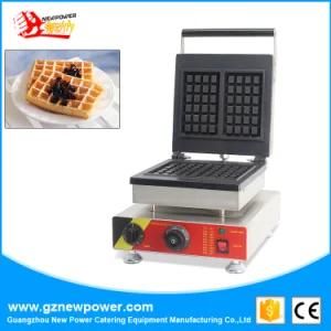 Commercial Snack Machine Waffle Making Machine with 2 PCS