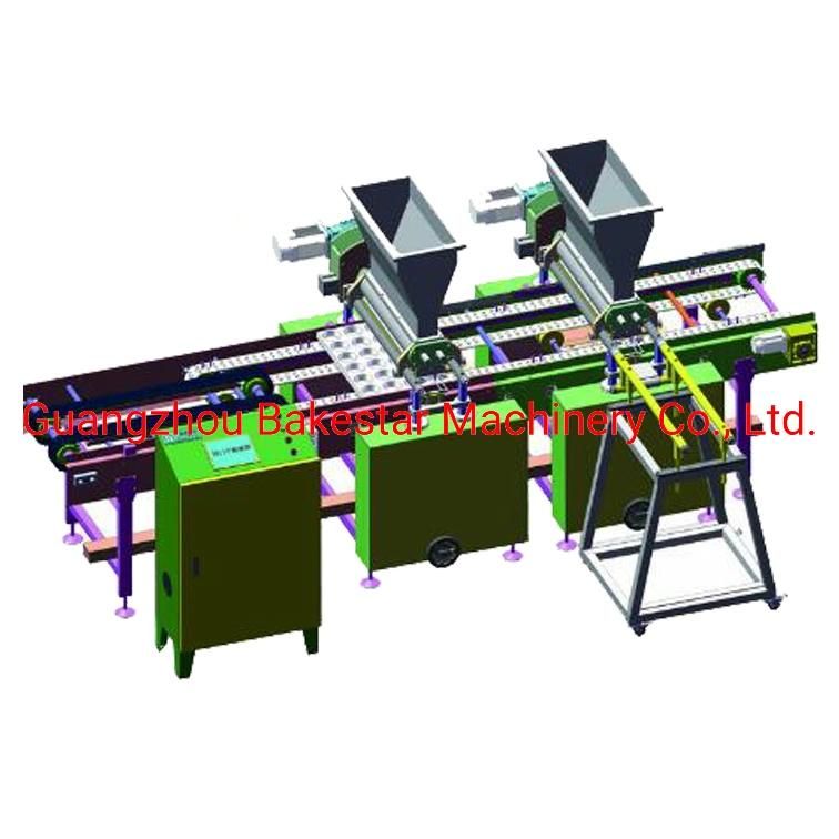 PLC Control Bread Slicing Cutting Cream Jam Filling Injecting Machine Automatic Cream Injector for Bread