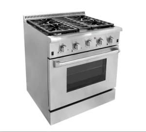 Gas Range with 6-Burner &amp; Oven