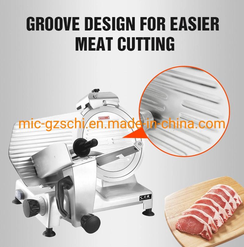 Semi-Automatic Meat Slicer Cutting Meat Grinder Machine