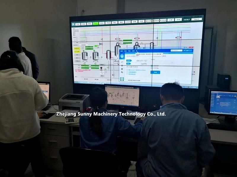 Multi Effect Falling Film Evaporator Concentrator in Industry Waste Liquid Treatment