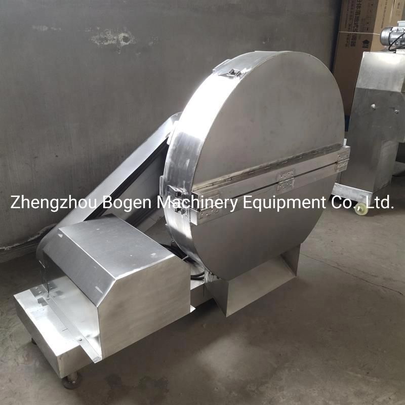 Full Stainless Steel Frozen Meat Block Slicer Machine