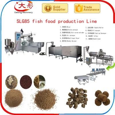 Good Suppliey Floating Fish Food Making Extruder Machine