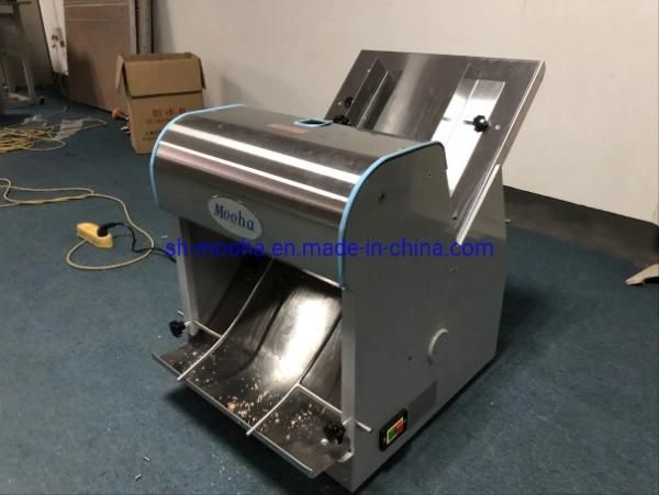 Industrial Loaf Bread Slicer High Efficiency Electric Bread Toast Steamed Bread Slicer (12mm, 8mm, 7mm slice width) Bakery Machines Baked Food Slicer