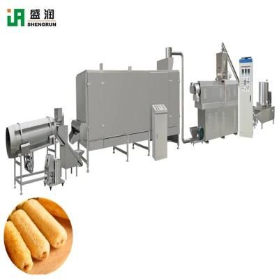 High Quality Corn Puffed Snacks Food Making Equipment Machinety Plant