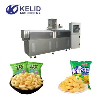 Corn Flour Puff Snack Food Extruder Machine