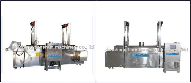 Industrial Continuous Automatic Snack Food Frying Machine