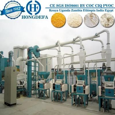 Corn Grits Mill Grinder/ Maize Flour Processing Plant