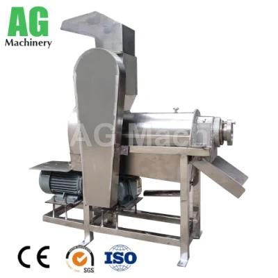 Fruit Onion Garlic Ginger Press Machine Spiral Type Juicer Machine