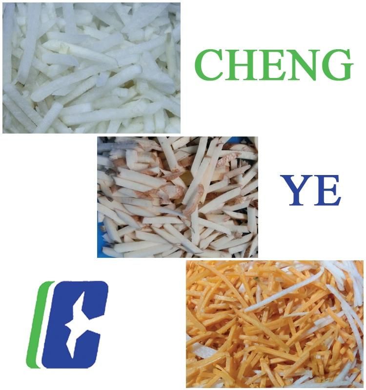 2000kg/H Industrial Vegetable Cutting Machine Food Shredder Cutting Machine