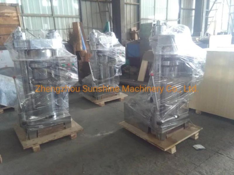 Hydraulic Cooking Virgin Coconut Oil Processing Press Machine