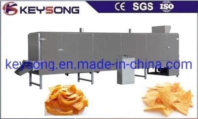 Automatic Fryer Doritos Tortilla Corn Chips Making Machine