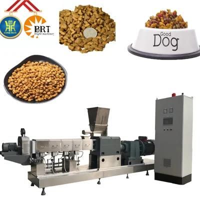 Pet Dog Food Machinery Sinking Fish Feed Extruder Equipment for Making Production Line