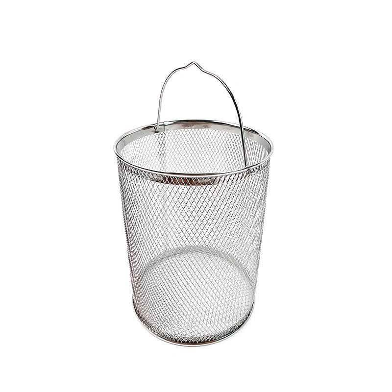 Stainless Steel Round Wire Fry Basket