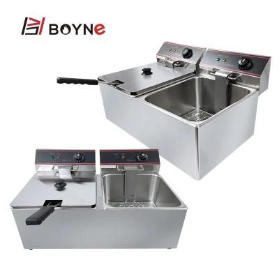 11L Table Top Double Tank Electric Deep Fryer