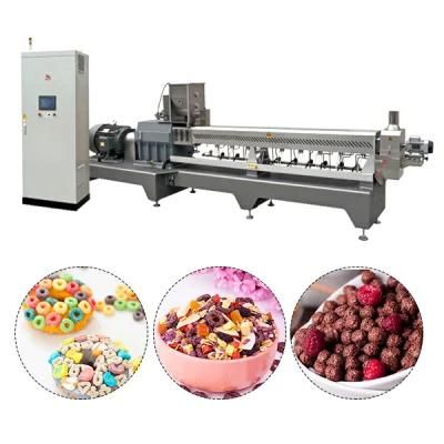 Automatic Breakfast Cereals Snacks Making Machines for Corn Flake Processing