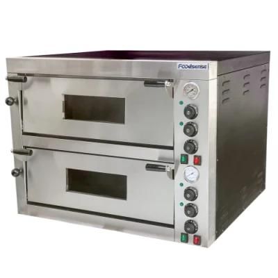 Restaurant Professional 2-Layers Commercial Pizza Oven