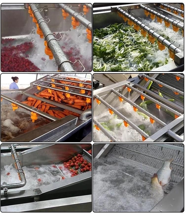 Widely Used Fruit and Vegetable Potato Washing Machine and Drying Machine