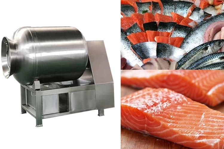 Meat Automatic Vacuum Tumbling Machine Seafood Tumbler Marinator