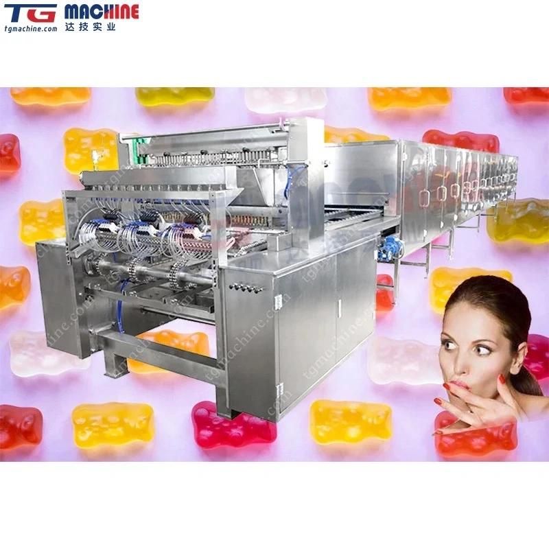 High Output PLC Control Jelly Gummy Making Machine and Production Line