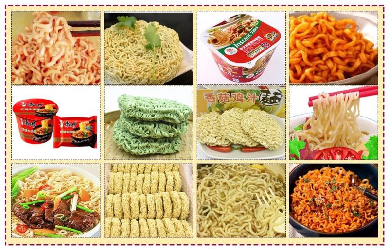 Hot Sale Instant Noodles Making Machine Full Automatic Fried Instant Noodles Processing Line