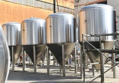 1000L SUS304 Cooling Tanks Craft Beer Fermentation Tank