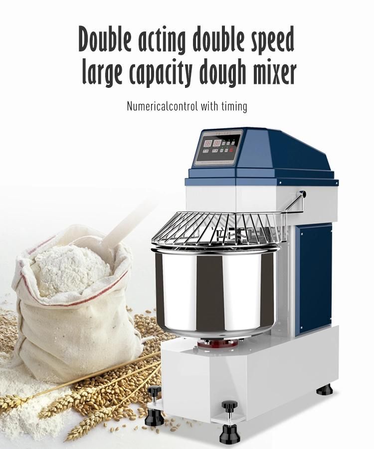 Simple Operated 20L 60L Dough Mixer Dough Kneading Equipment for Bread Pizza