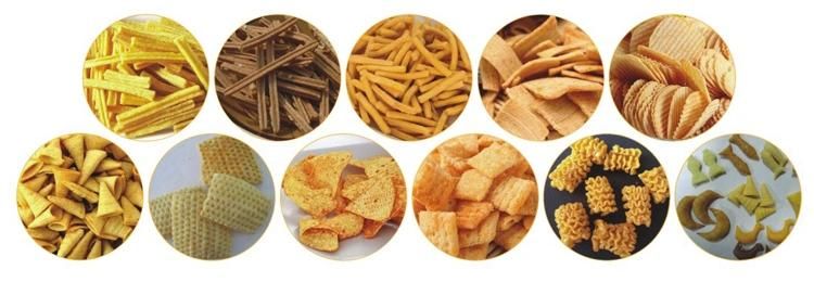 High Efficiency Fried Chips Making Machine Processing Line