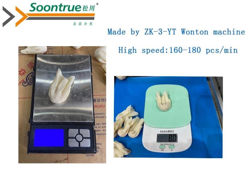 High Speed Factory Use Dumpling Wonton Making Machine