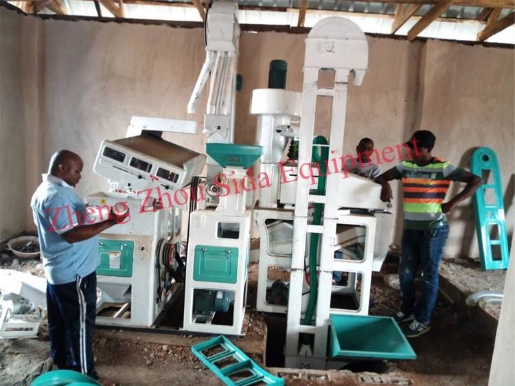 Lowest Price Mini 1000kg Rice Mill Plant