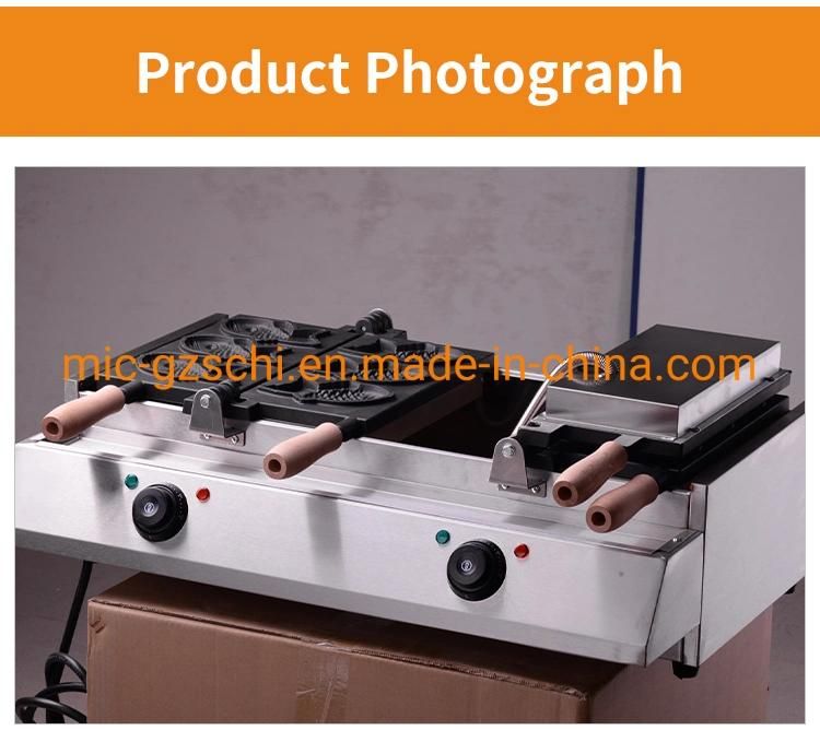 Snack Equipments Electric Fish Cake Machine Taiyaki Machine