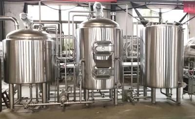 500L Beer Brewing Kettles Brewery Equipment SS304 Beer Brew