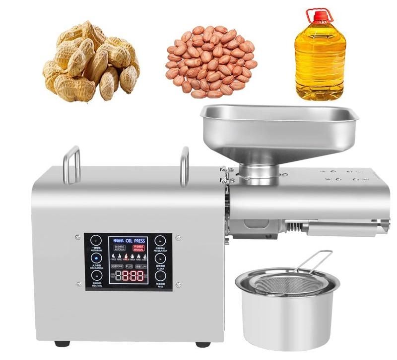 Prickly Pear Seed Oil Extraction Machine Mustard Oil Expeller Machine