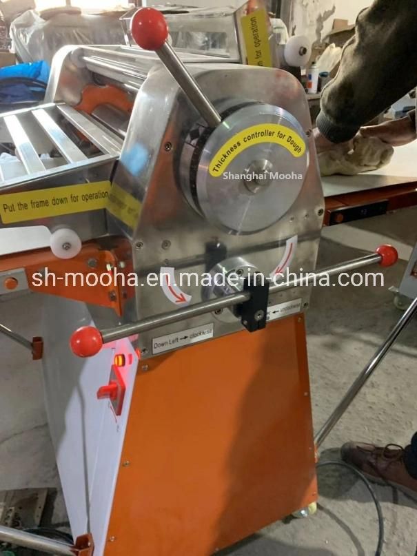 Commercial Bakery Pastry Dough Pressing Machine Croissant Bread Pizza Dough Roller Dough Sheeter