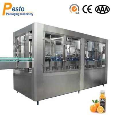 Pet Bottle Juice Beverage 3 in 1 Monoblock Washing Filling Capping Machine