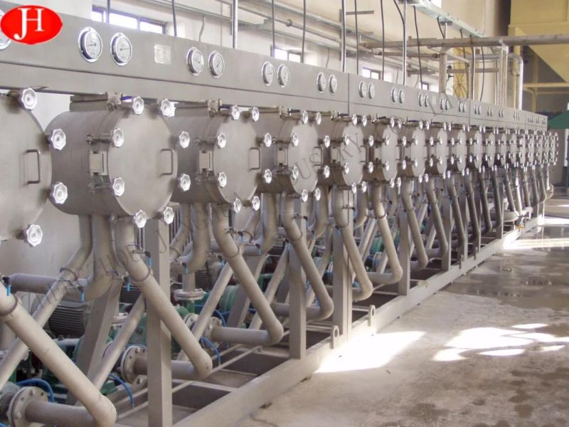 Customized Hydrocyclone Arrowroot Starch Processing Line Starch Slurry Dewatering Making Machine