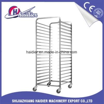 High Standard Stainless Steel Knocked-Down Baking Tray Rack Trolley