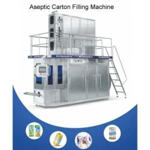 Automatic Aseptic Carton Packing Machine for 125ml 200ml 250ml Juice Milk