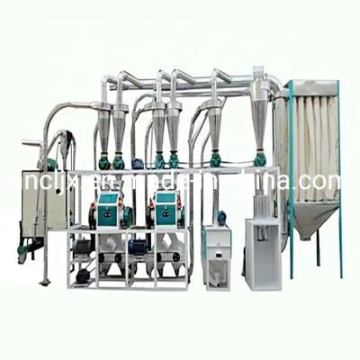 Wheat Flour Mill Machinery 40tons Per Day Wheat Flour Milling Production Line