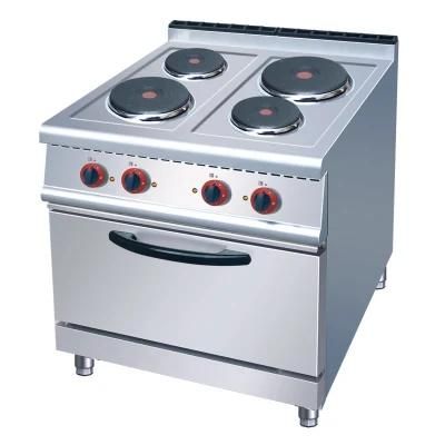 Electric 4 Hot-Platecooker with Oven, Electric Cooktops Induction Cooker 700mm