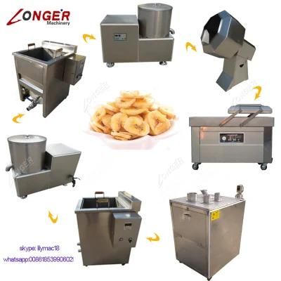 Banana Chips Making Machine Production Line Plantain Chips Fryer