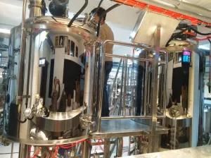 3bbl Mirror Brewhouse with Fermentation Tanks for Mini Pub