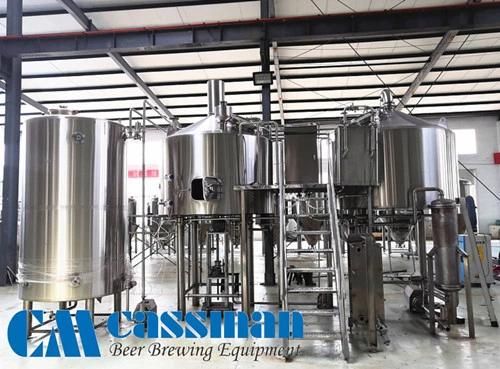 Cassman Factory Supplied SUS304 1000L Beer Brewing Machine with CE Certificate