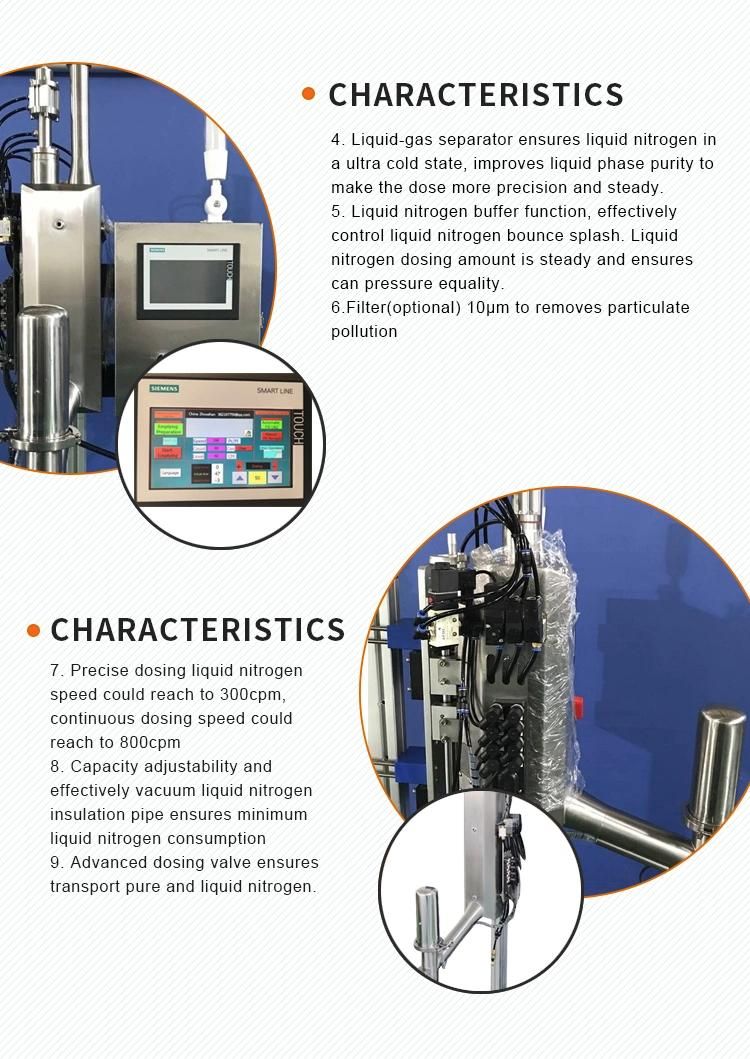 Liquid Nitrogen Filling Machine for Cans