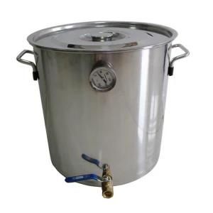 30L/8gal Malt Beer Brewing Equipment Homebrew Kettle with Logo Printing