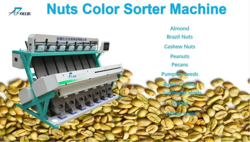 Food Grading CCD Walnut Processing Color Sorting Machine