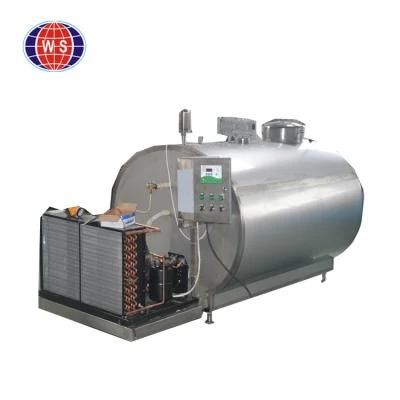 Small Ss 1000 Liters Vertical Milk Cooling Tank